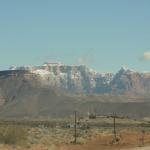 Sulla route 15 verso lo Zion Nationa Park